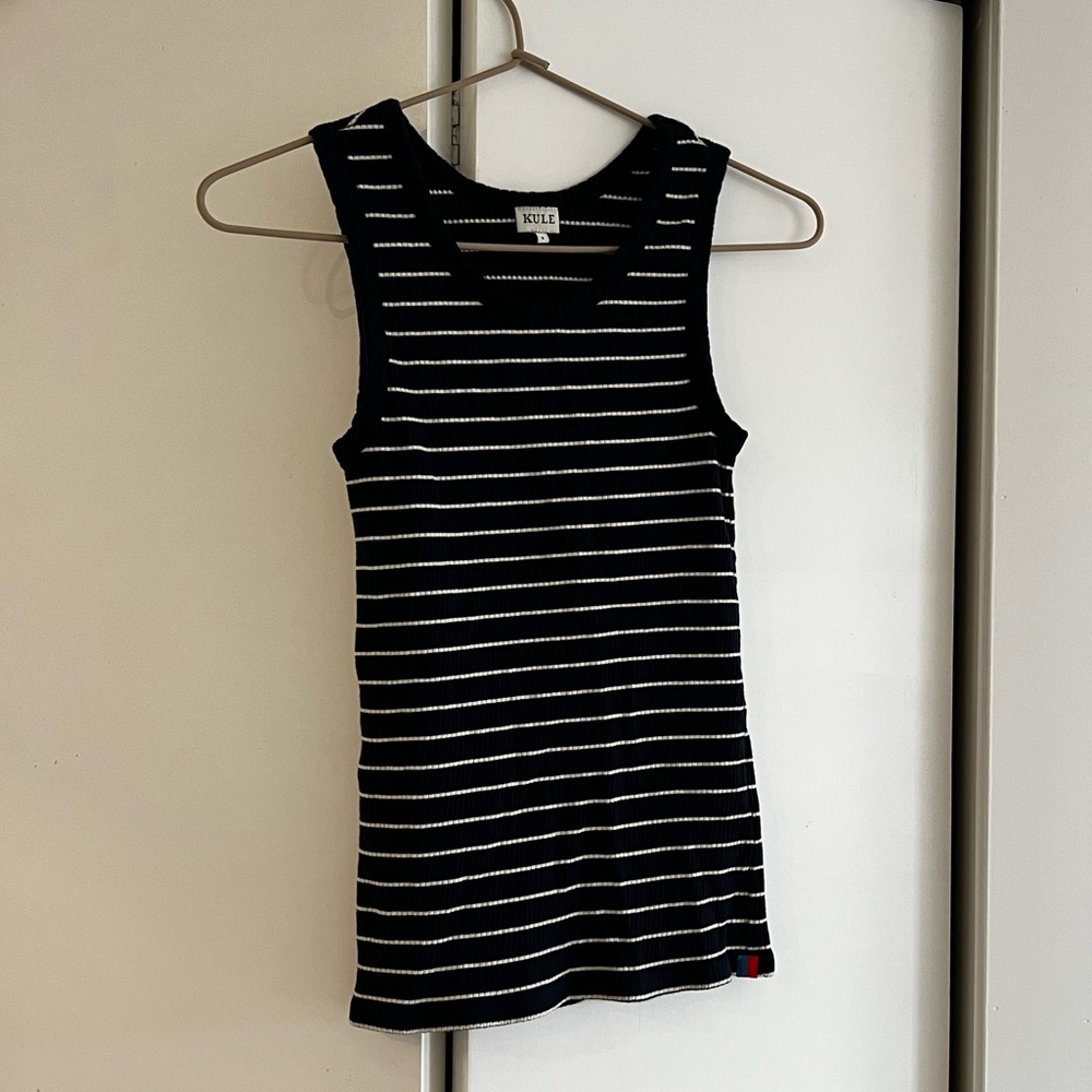 Kule ribbed tank - navy